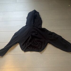 Zara cropped hoodie